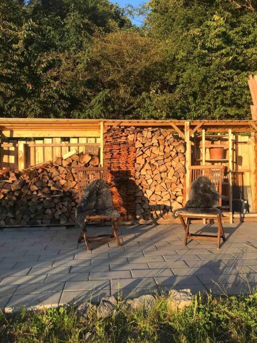 Immerath Eifelhausaufzeit-Vulkaneifel-Architekten-Chalet Mit Sauna Im Vulkankrater מראה חיצוני תמונה